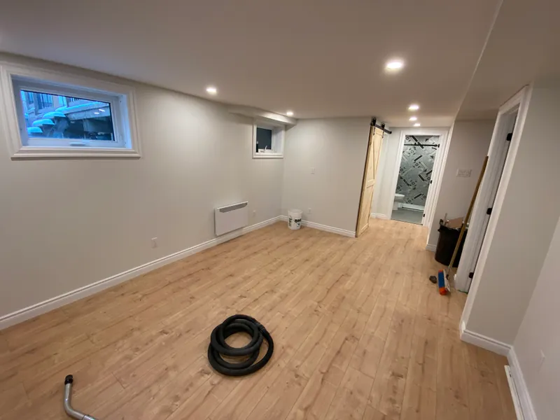 Rénovation de sous-sol